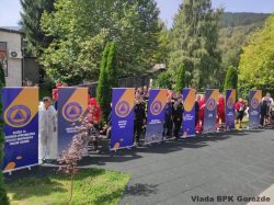 Organizirana zajednička vježba operativnih snaga kantonalne i gradske civilne zaštite i policije MUP-a BPK Goražde pod nazivom „Goražde-Drina“