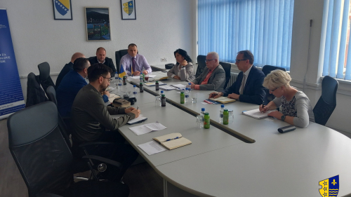 Visoka delegacija Evropske unije posjetila Upravu policije Ministarstva unutrašnjih poslova BPK Goražde