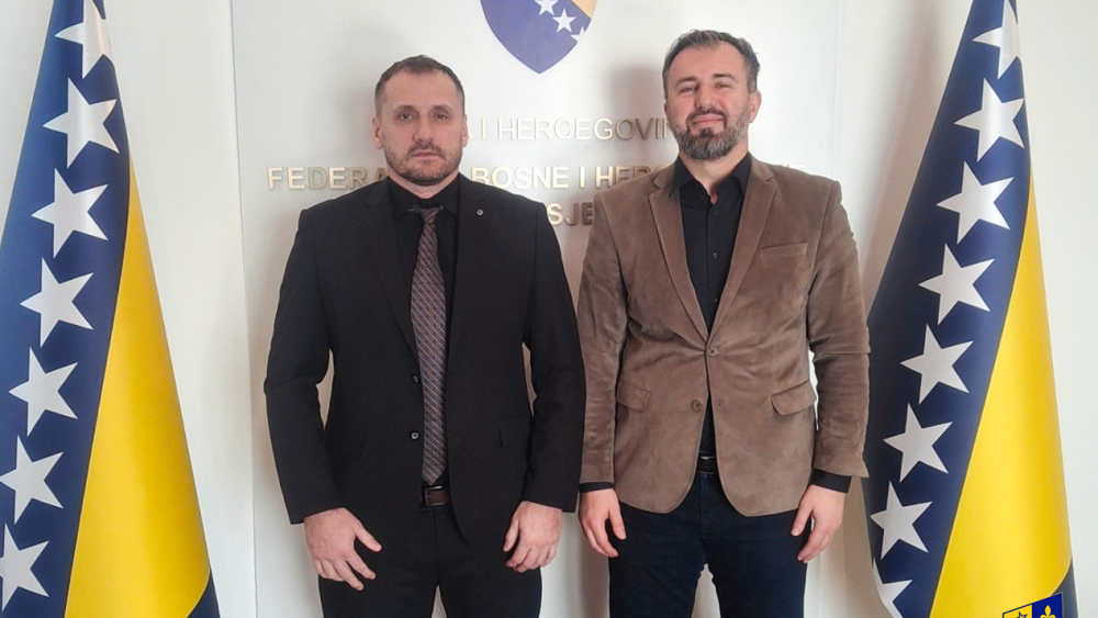 Policijski komesar Bogunić u radnoj posjeti potpredsjedniku FBiH Stojanoviću: Najavljeno unapređenje saradnje policijskih struktura i institucija FBiH
