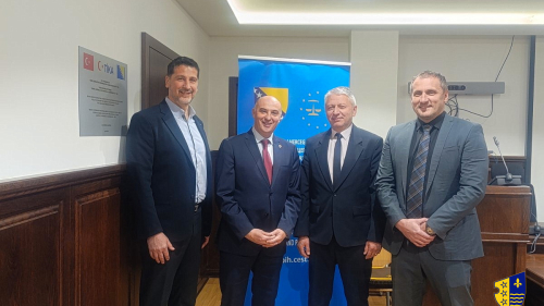 Predstavnici MUP-a BPK Goražde na sastanku u CEST-u FBiH