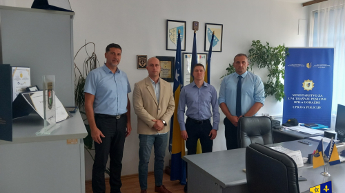 EUFOR u posjeti Upravi policije MUP-a BPK-a Goražde