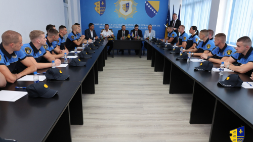 20 policijskih službenika preuzelo dužnost u Upravi policije u sastavu Ministarstva za unutrašnje poslove Bosansko-podrinjskog kantona Goražde